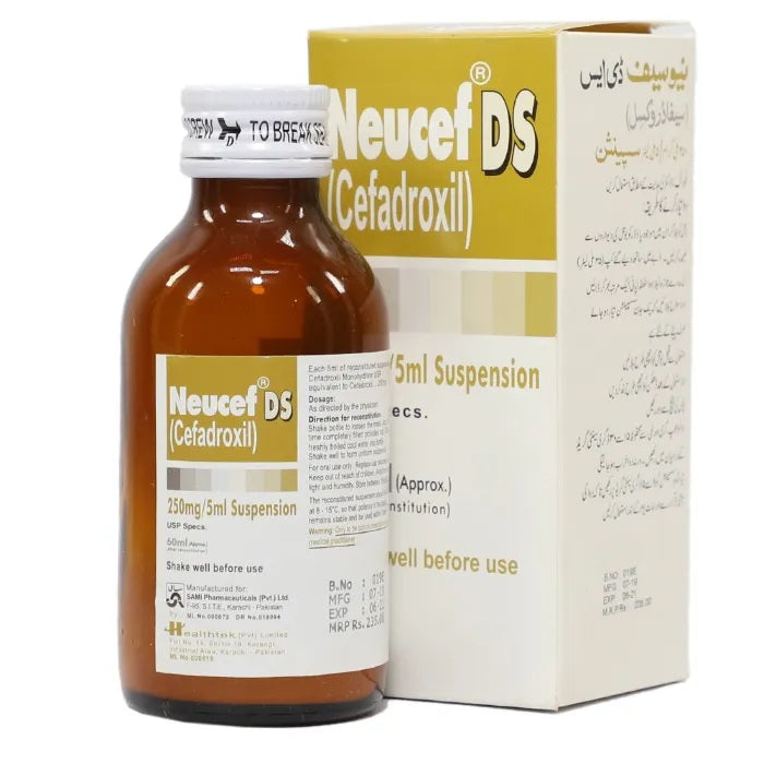 Neucef Ds 60Ml Syrup 250Mg/5Ml