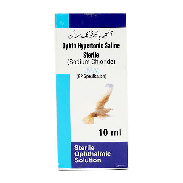 Ophth Hypertonic Saline Eye Drops 5% 10Ml