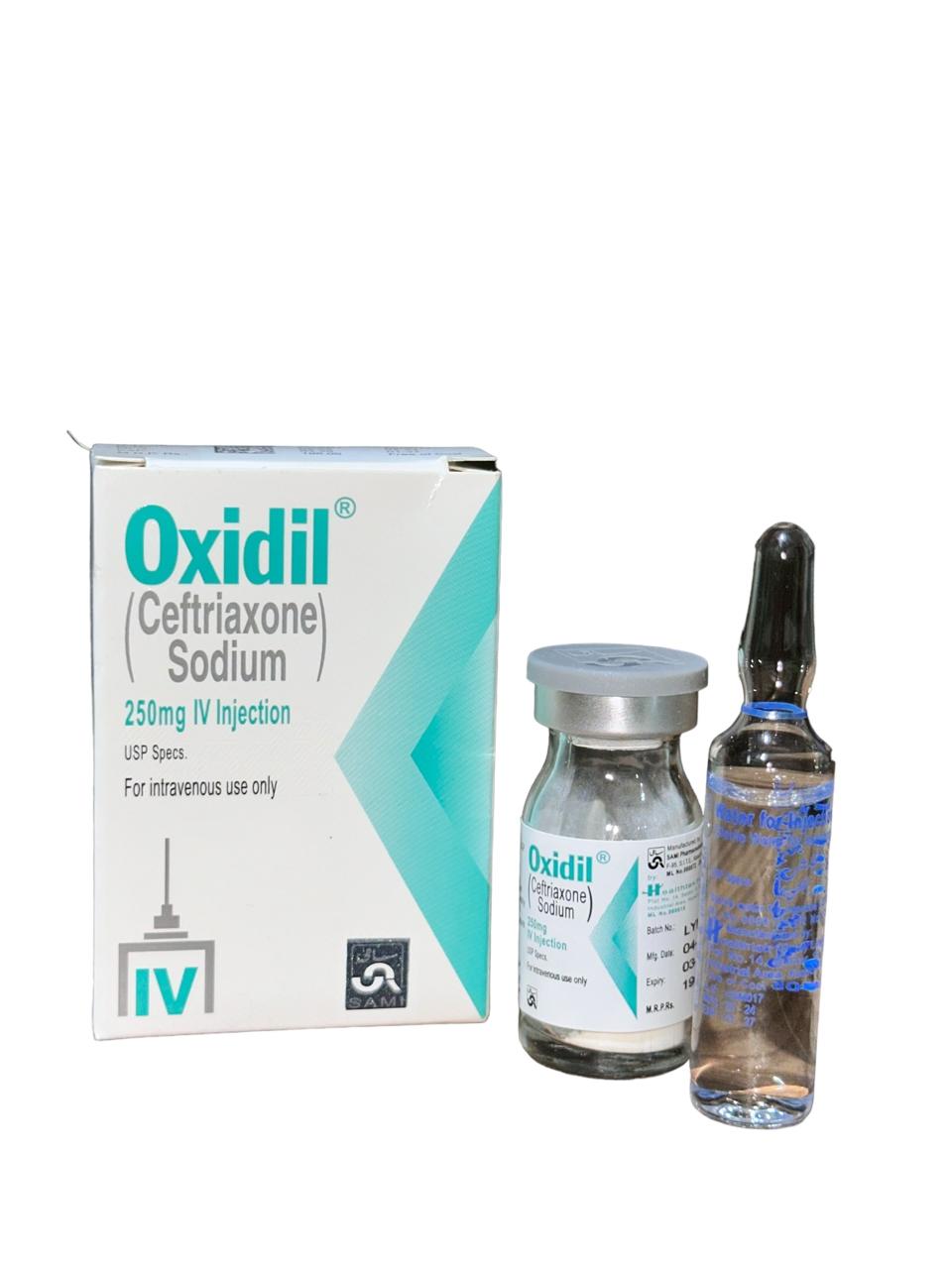 Oxidil Iv Injection 250Mg (1 Box = 1 Injection) β Multan Plus Pharmacy