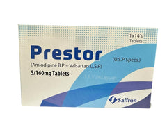 Prestor Tablets 5Mg/160Mg (1 pack = 14 Tablets)