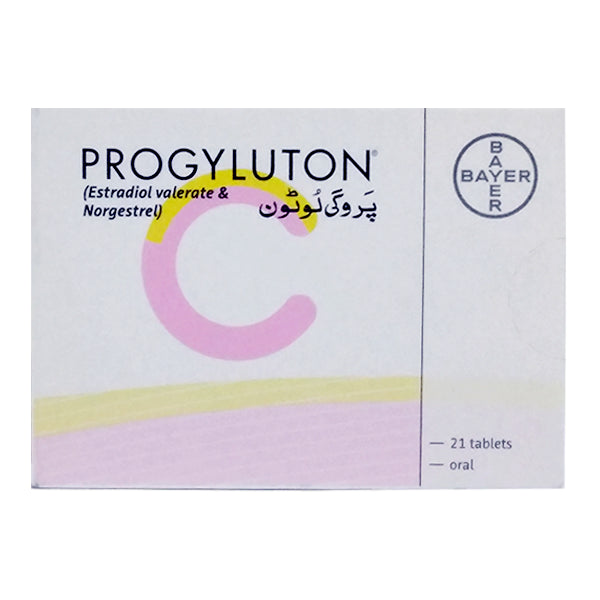 Progyluton Tablets 2Mg/0.5Mg (1 Box = 21 Tablets)