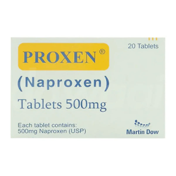 Proxen Tablets 500Mg (1 Strip = 10 Tablets)