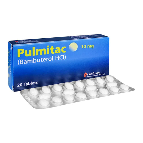 Pulmitac Tablets 10Mg (1 Box = 20 Tablets)