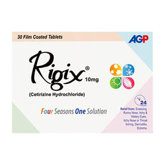 Rigix Tablets 10Mg    (1 Strip = 15 Tablets)