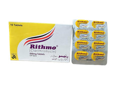Rithmo Tablets 500Mg (1 Box = 1 Strip)(1 Strip = 10 Tablets)