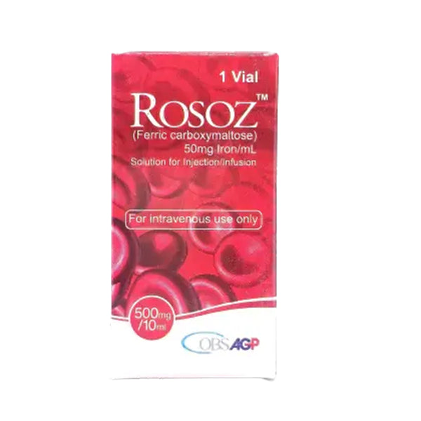 Rosoz Iv Injection 500Mg/10Ml (1 Box = 1 Injection)