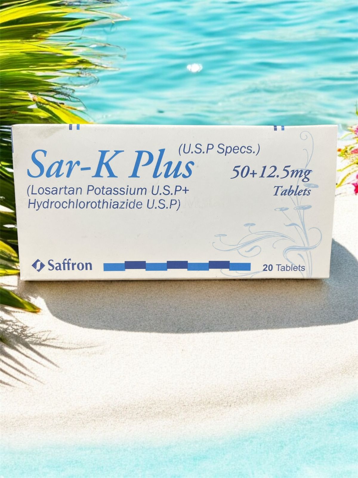 Sar-K Plus Tablets 50Mg/12.5Mg (1 Strip = 10 Tablets)