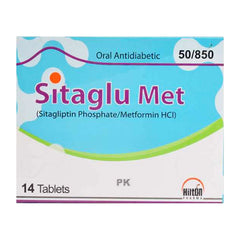 Sitaglu Met Tablets 50/850Mg (1 Strip = 7 Tablets)