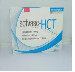 Sofvasc Hct Tablets 10/160/12.5Mg (1 Strip = 14 Tablets)