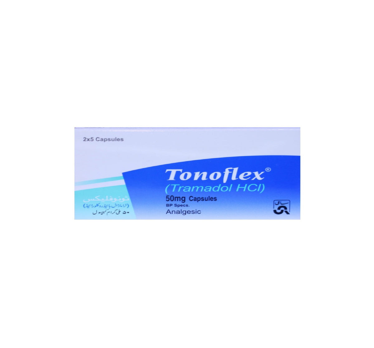 Tonoflex Capsules 50Mg (1 Box = 10 Capsules)