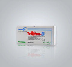 Treatan-D Tablets 16Mg/12.5Mg (1 Strip = 14 Tablets)