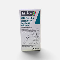 Trimbow Pressurized Inhalation Solution 200/6/12.5 (1 Inhaler = 120 Actuation)