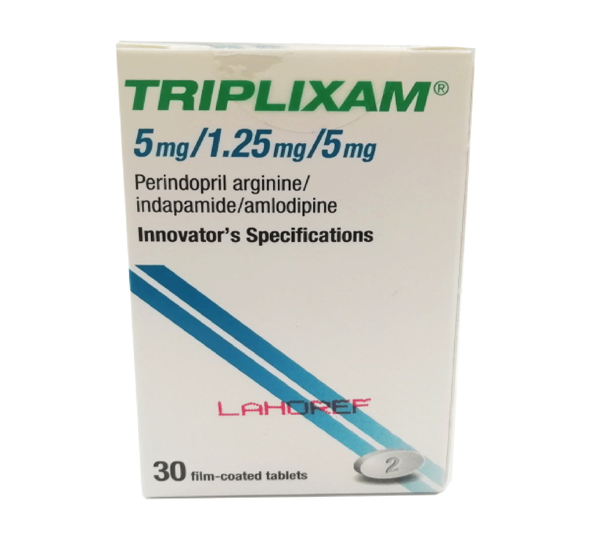 Triplixam Tablets 5Mg/1.25Mg/5Mg (1 Bottle = 30 Tablets)