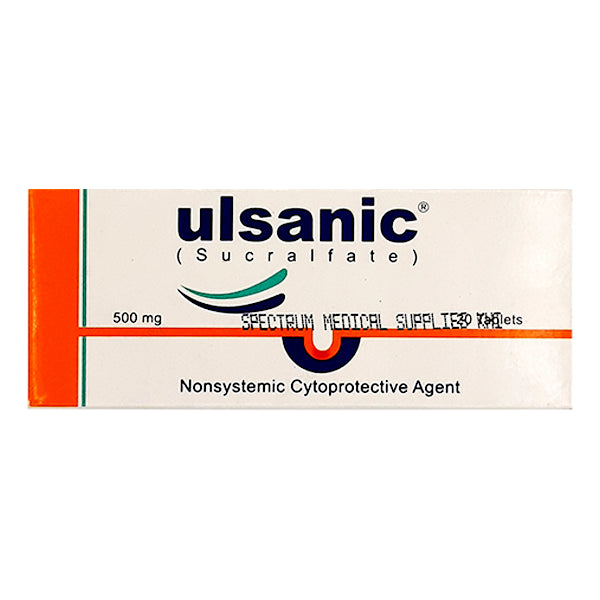 Ulsanic Tablets 500Mg (1 Strip = 10 Tablets)