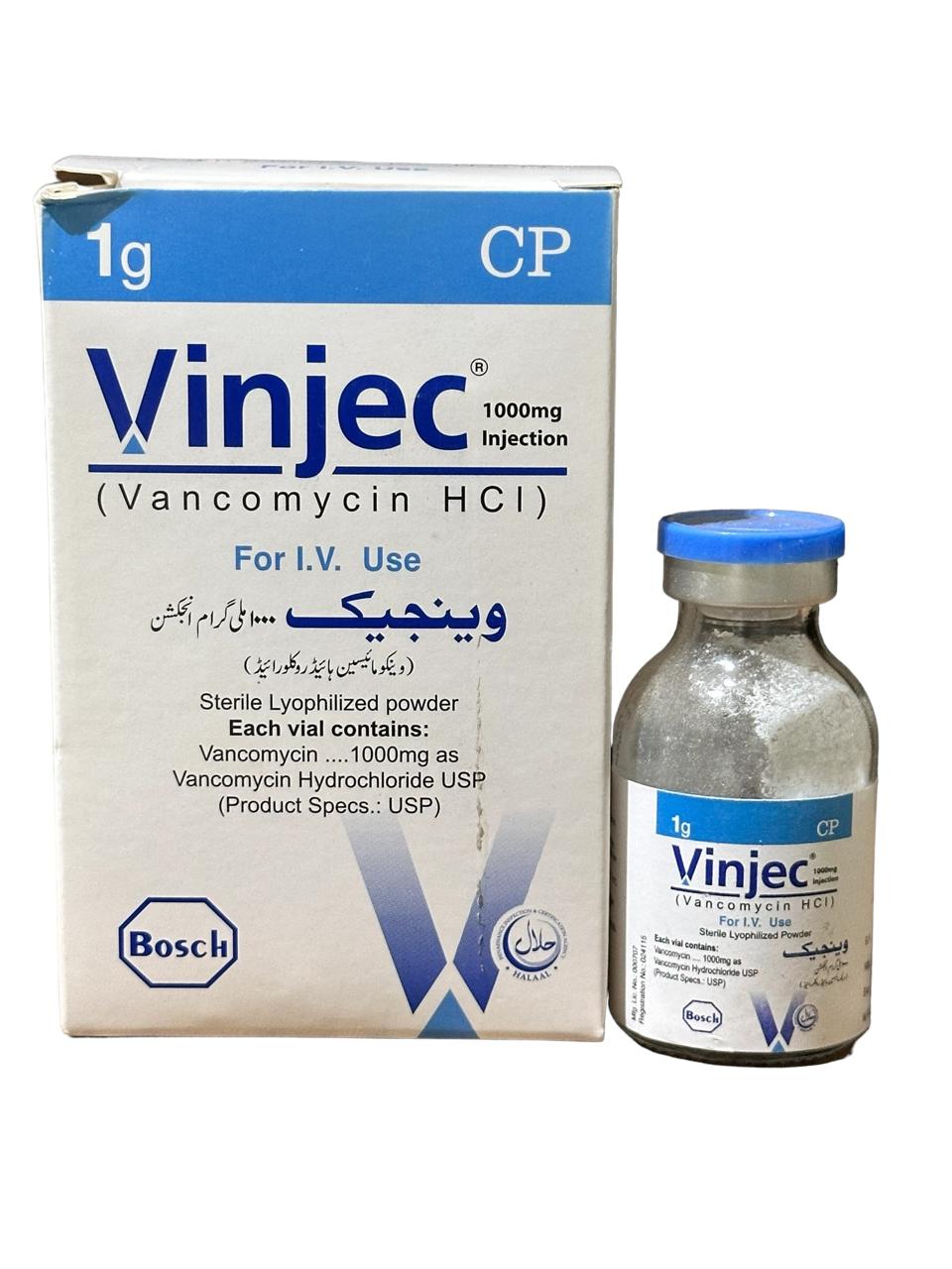 Vinjec Iv Injection 1G (1 Box = 1 Injection)