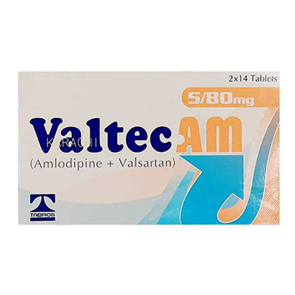 Valtec-Am Tablets 5Mg/80Mg (1 Strip = 14 Tablets)