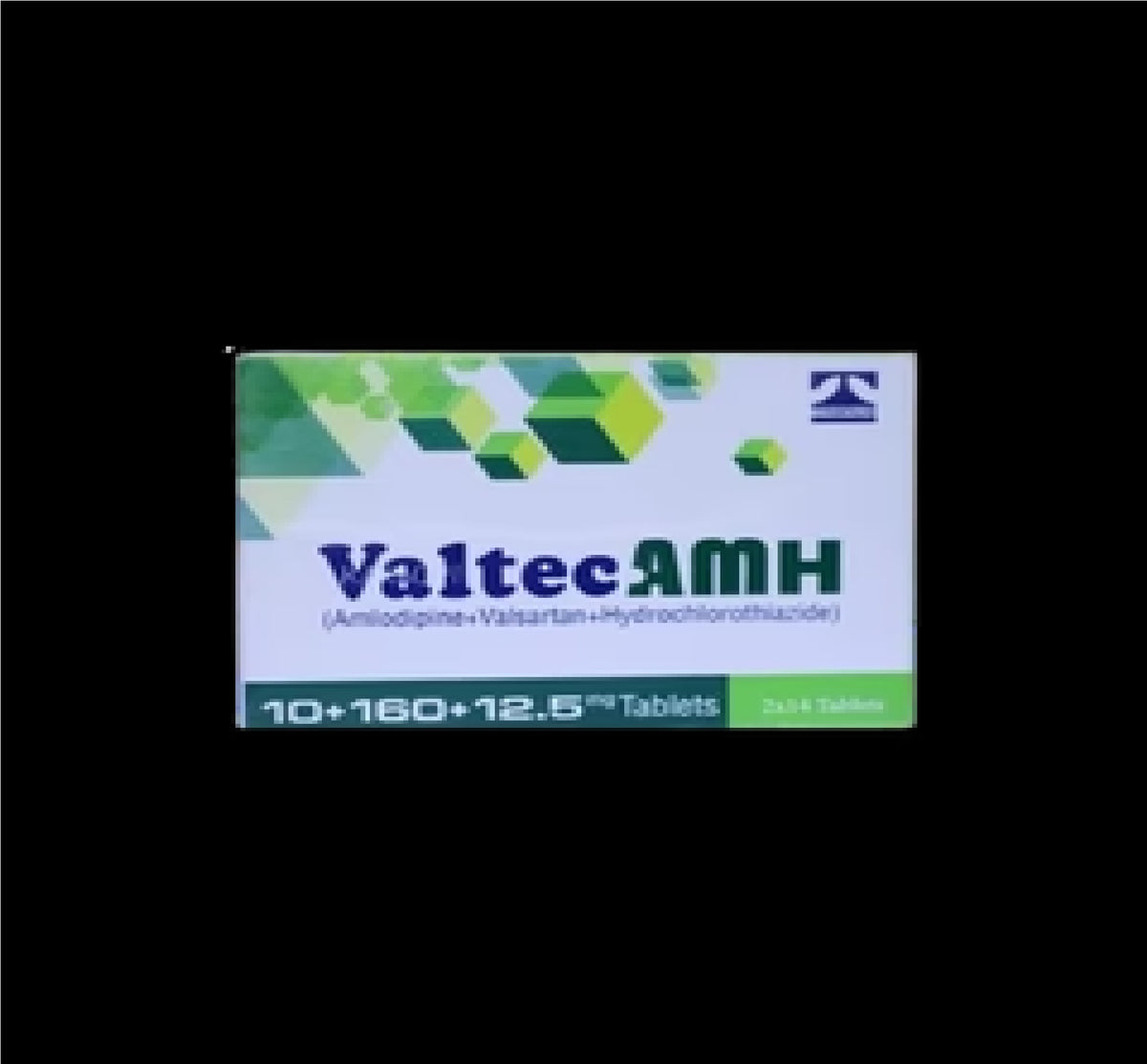 Valtec Amh Tablets 10/160/12.5Mg  (1 Strip = 14 Tablets)