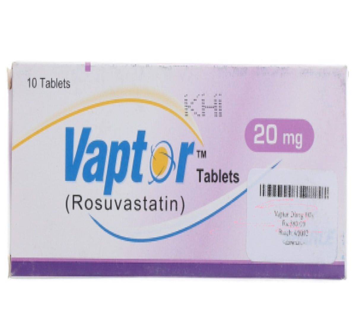Vaptor Tablets 20Mg (1 Box  = 10 Tablets)