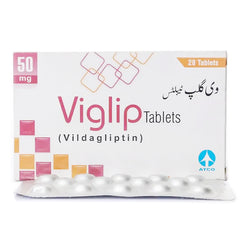 Viglip Tablets 50Mg (1 Strip = 14 Tablets)