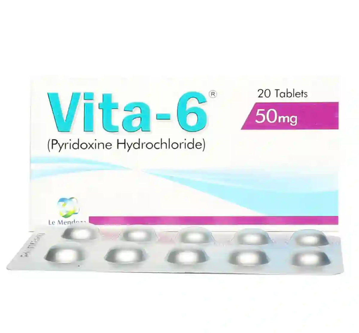 Vita-6 Tablets 50Mg (1 Strip = 10 Tablets)