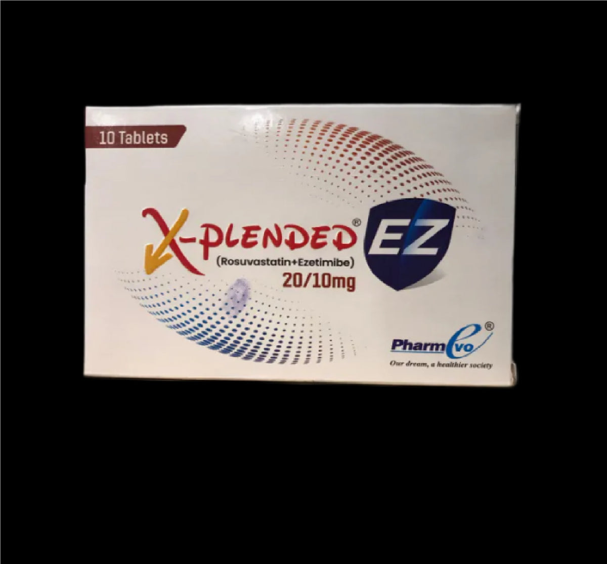 X-Plended Ez Tablets 20Mg/10Mg  (1 Box  = 10 Tablets)