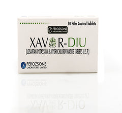 Xavor-Diu Tablets 50Mg/12.5Mg (1 Box  = 10 Tablets)