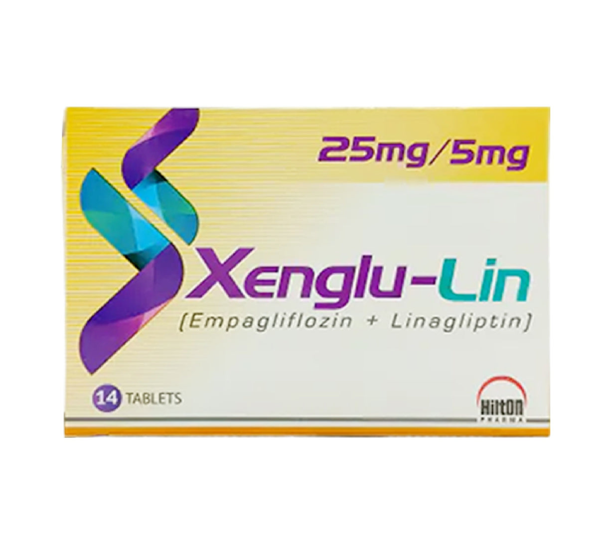 Xenglu-Lin Tablets 25Mg/5Mg (1 Box = 14 Tablets)