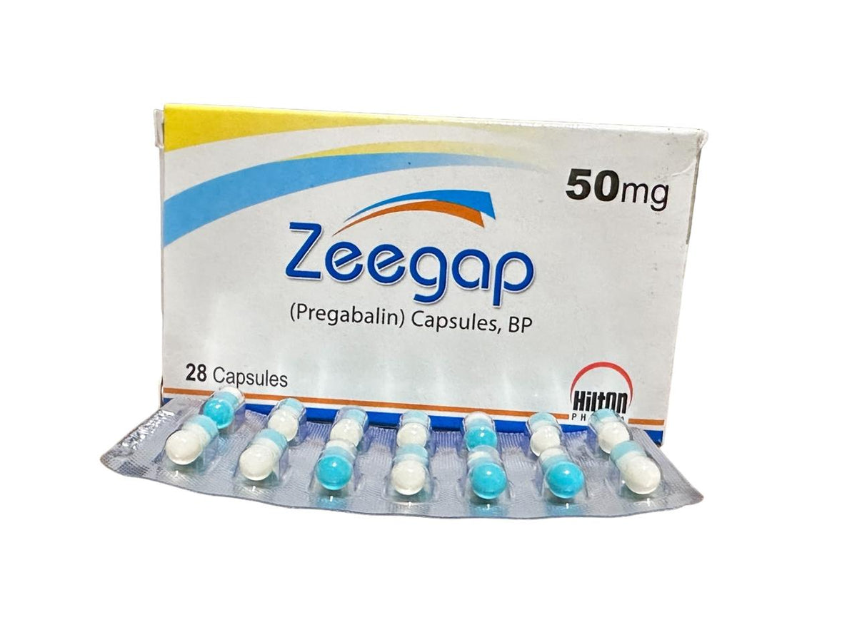 Zeegap Capsules 50Mg (1 Strip = 14 Capsules)