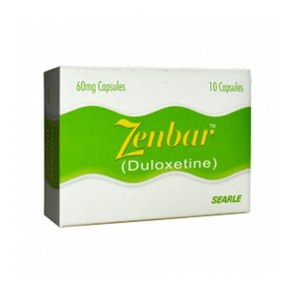 Zenbar Capsules 60Mg (1 Box = 10 Capsules)