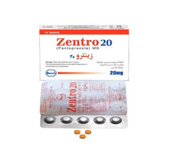 Zentro Tablets 20Mg (1 Box = 14 Tablets)