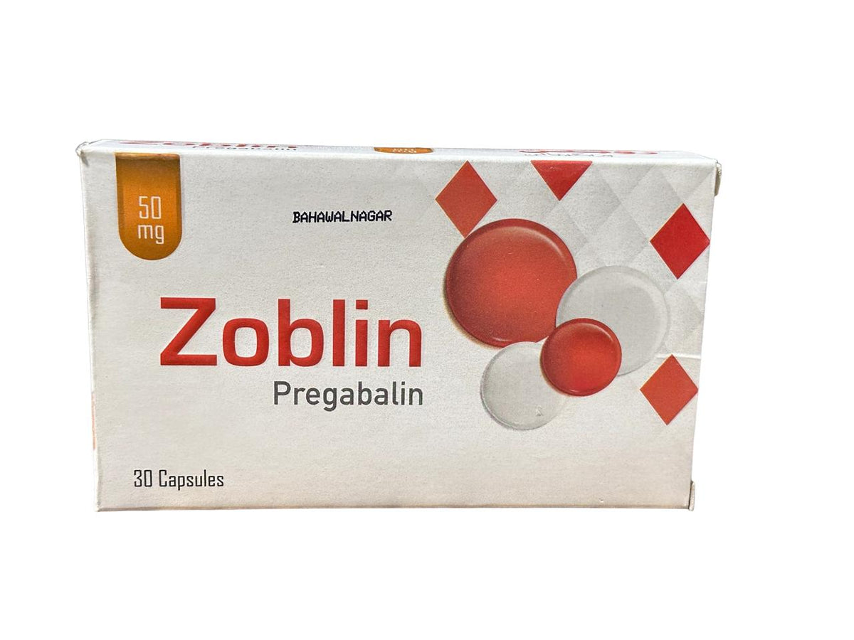 Zoblin Capsules 50Mg (1 Strip = 10 Capsules)