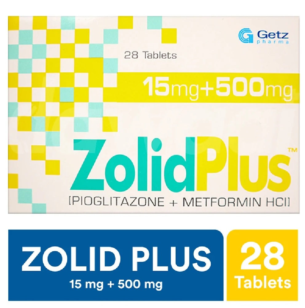 Zolid Plus Tablets 15/500Mg (1 Strip = 7 Tablets)