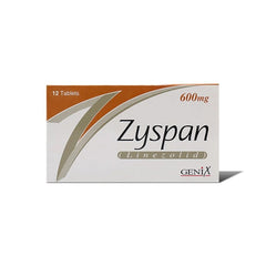 Zyspan  600Mg Tablet (1 Strip = 6 Tablets)